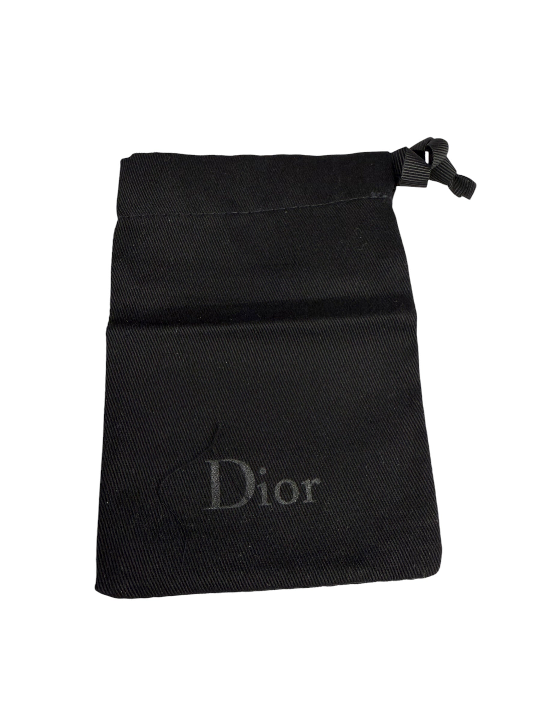 Christian Dior Red/Black Leather Card Holder