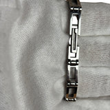 Gucci Vintage Black Dial Narrow Rectangular Link Watch 3900L