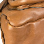 Chloe Caramel Tan Leather Paraty Medium Two-Way Bag