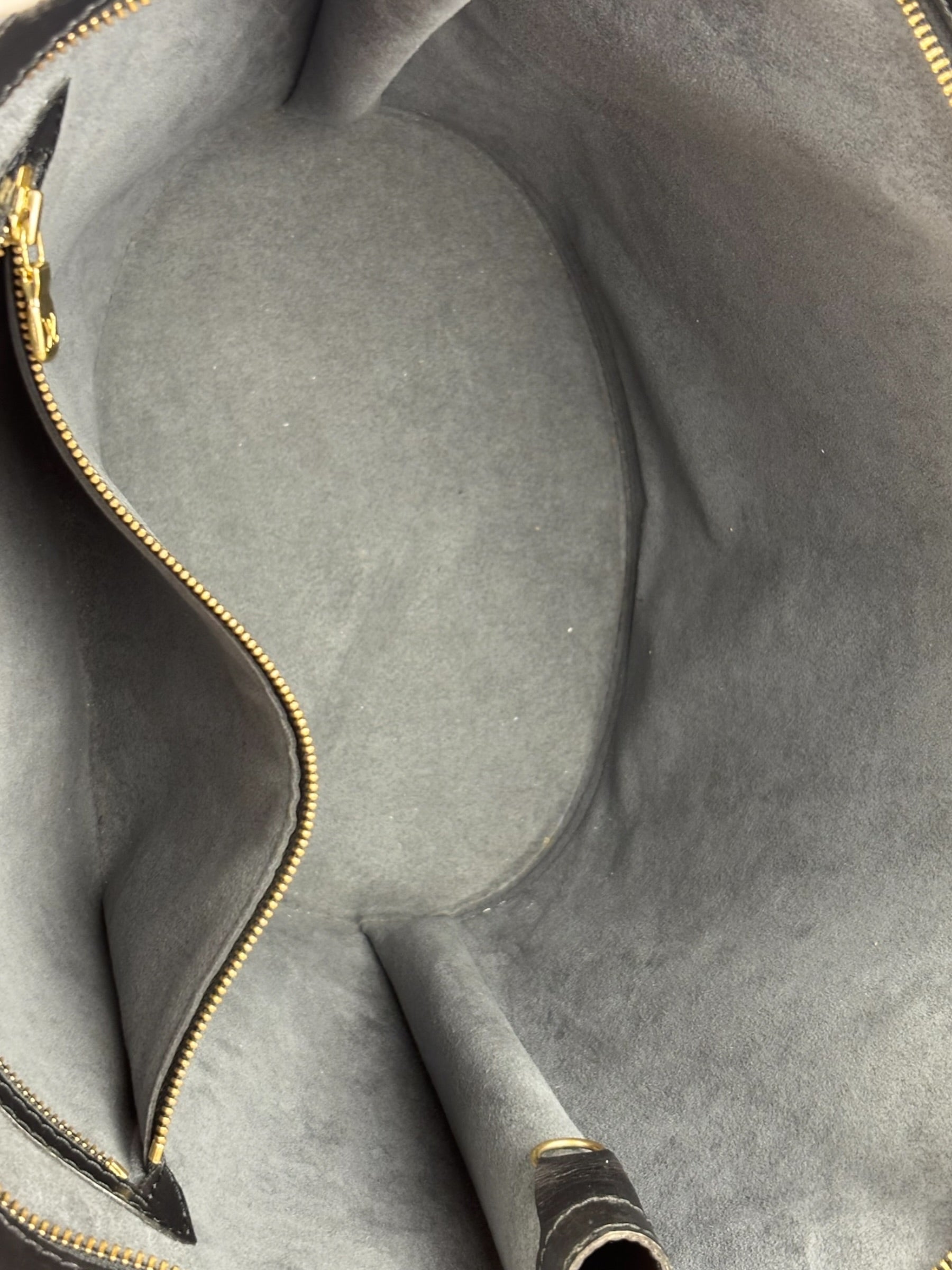 Louis Vuitton Vintage Black Epi Saint Jacques
