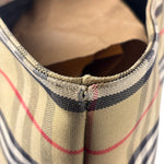 Burberry Vintage Nova Check Canvas Shoulder Tote