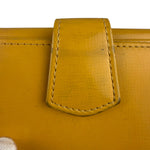 Loewe Vintage Yellow Leather Bifold Wallet