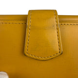 Loewe Vintage Yellow Leather Bifold Wallet