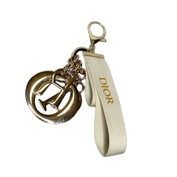 Dior Beauty Logo Charm Keychain
