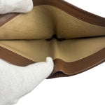Bottega Veneta Brown Intercciato Bifold Wallet