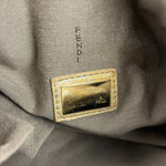 Fendi Metallic Gold Spy Shoulder Bag