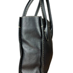 Chloe Edith Black Leather Tote Bag