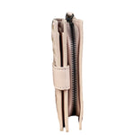 Bottega Veneta Intreccio Leather Wallet Light Pink