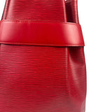 Louis Vuitton Red Epi Leather Castilian Sac D'Epaule Shoulder Bag