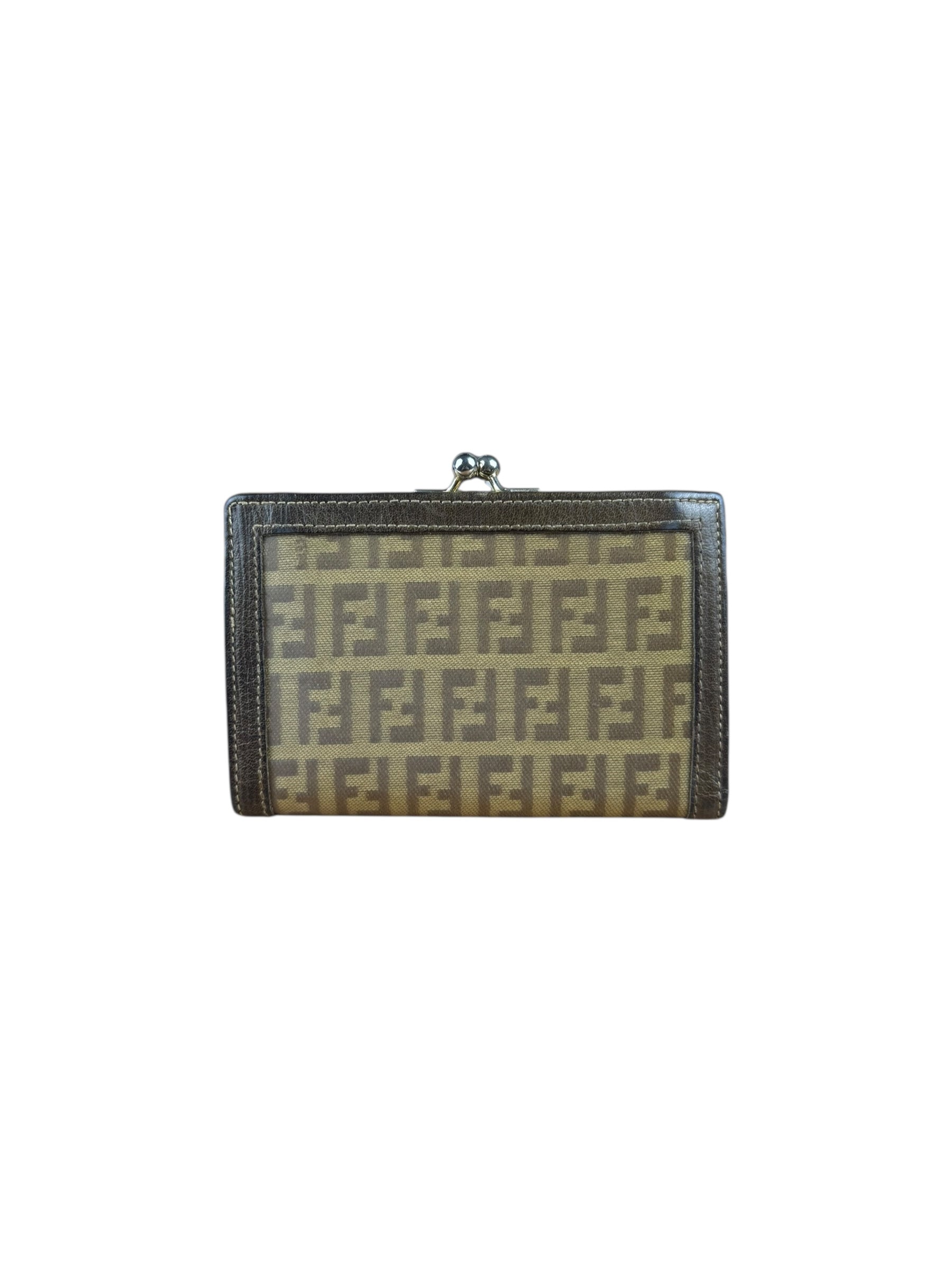 Fendi FF PVC Compact Wallet