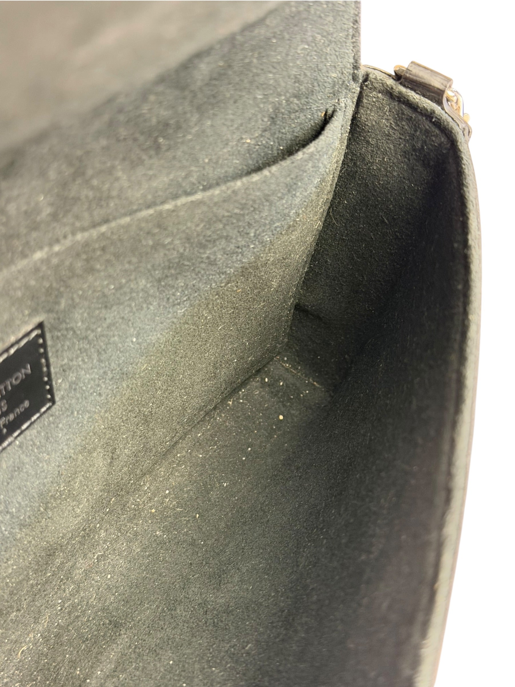 Louis Vuitton Black Epi Leather Felicie Pochette
