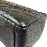 Chanel Black Quilted Leather Jumbo Classic Flap Bag 2009