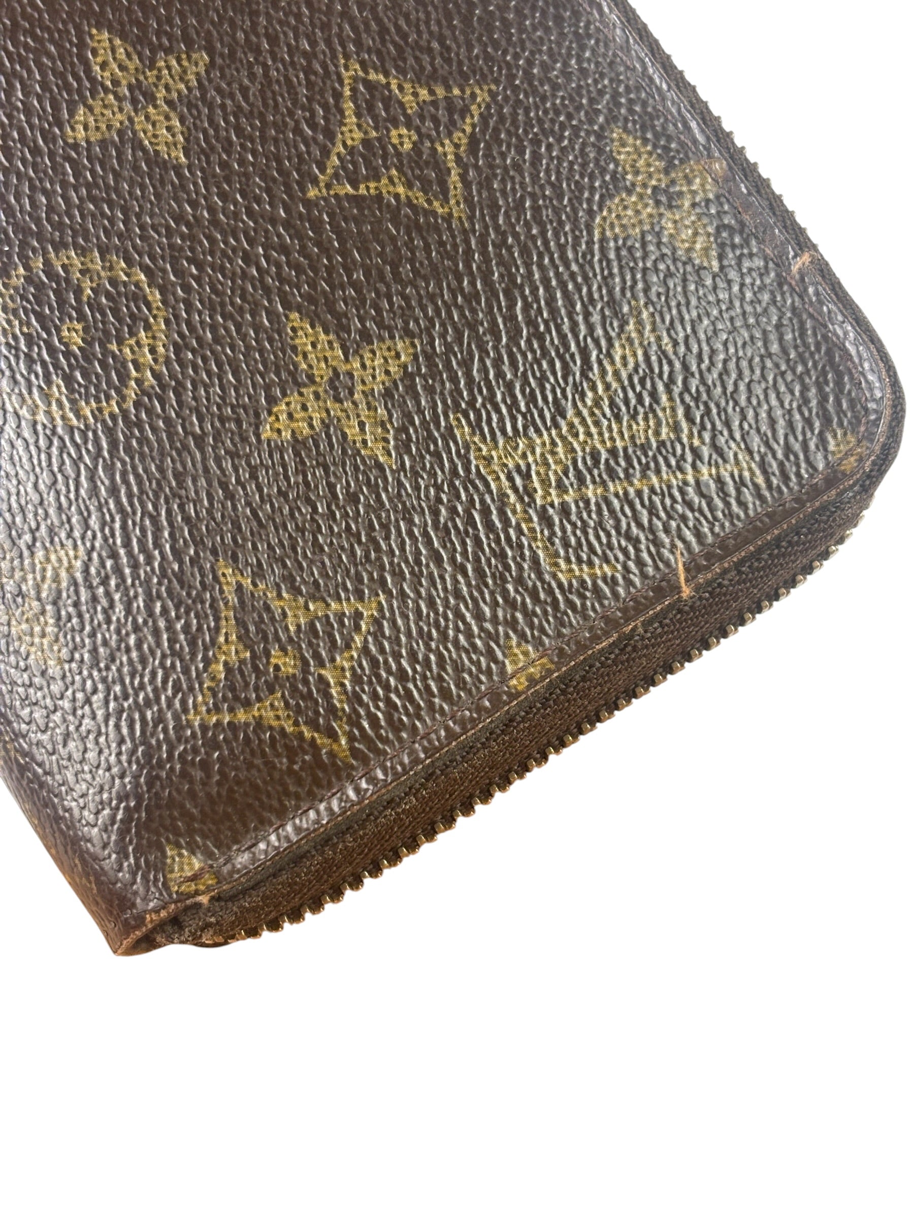 Louis Vuitton Monogram Zip-Around Long Wallet