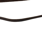 Gucci Brown Leather Trim GG Boat Pochette
