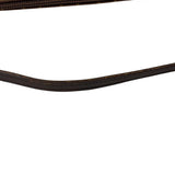 Gucci Brown Leather Trim GG Boat Pochette