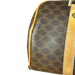 Celine Vintage Macadam Bowler Bag (Exposed Piping)