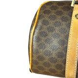 Celine Vintage Macadam Bowler Bag (Exposed Piping)