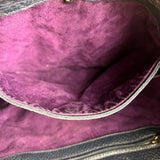 Bottega Veneta Blue Intrecciato Hobo Shoulder Bag
