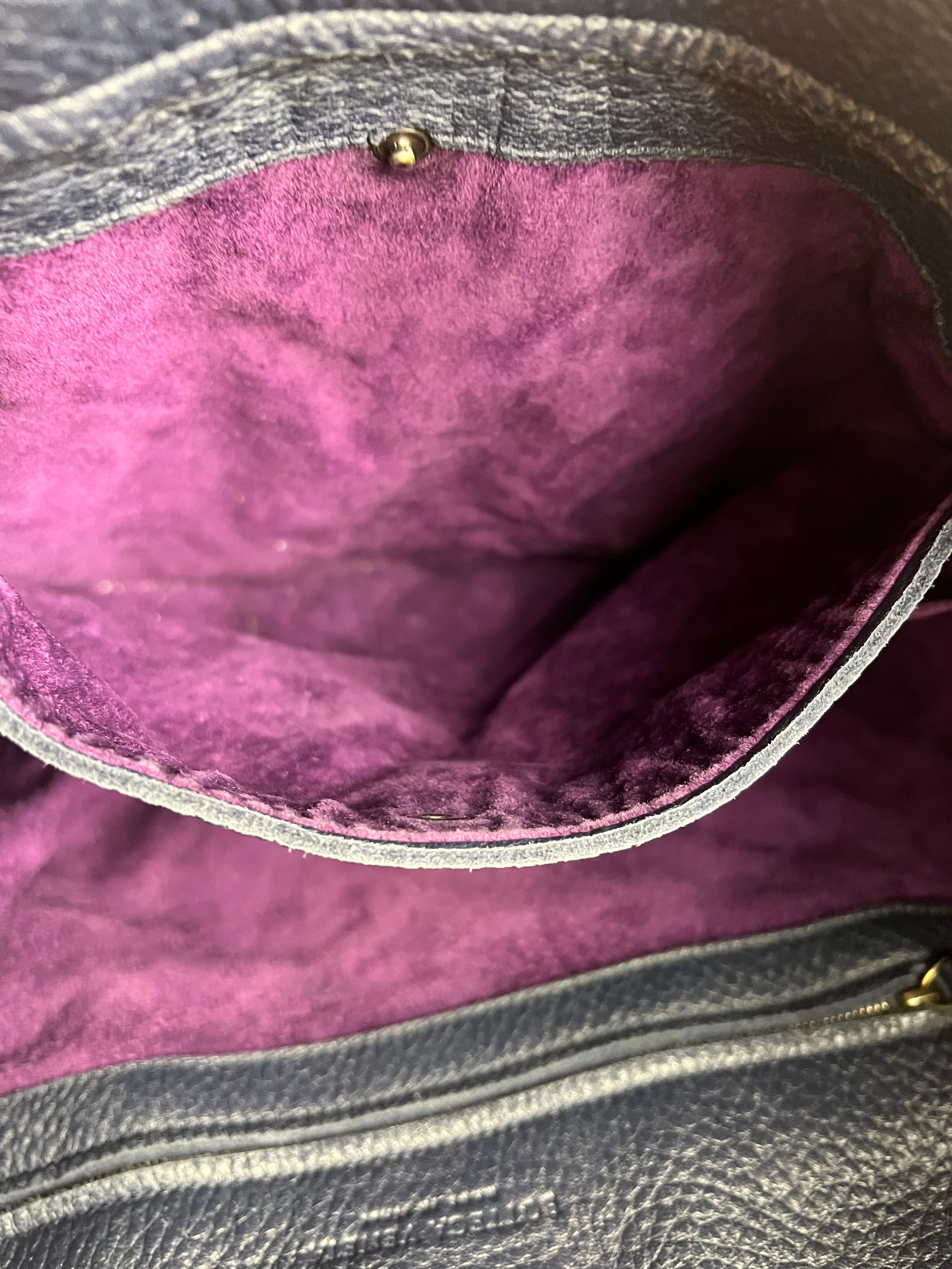 Bottega Veneta Blue Intrecciato Hobo Shoulder Bag