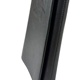 Yves Saint Laurent Black Leather Flap Clutch