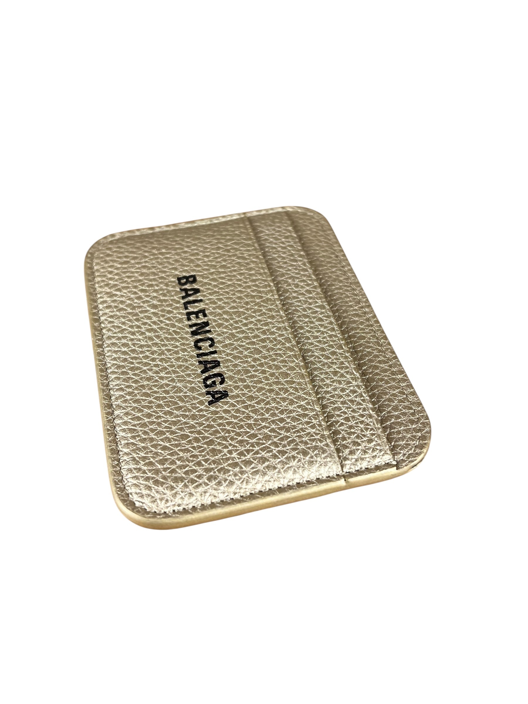 Balenciaga Metallic Cash Cardholder