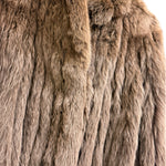 Vintage Saga Light Brown Fox Fur Coat