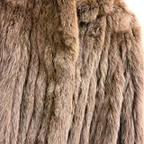 Vintage Saga Light Brown Fox Fur Coat