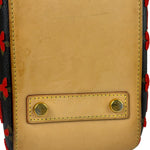 Louis Vuitton Limited Edition Deauville Cube Rosso Handbag Red