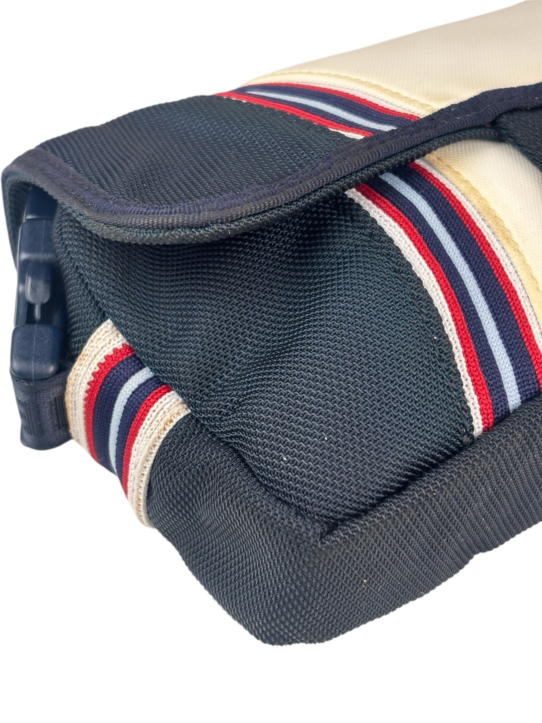 Chanel Navy Cloth Sport Line Shoulder Bag 2005