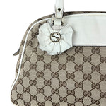 Gucci GG Canvas Trophy Boston Bag