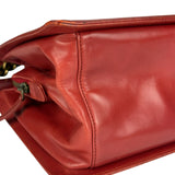 Chanel Red Leather Large Jetsetter Boy 2Way Handbag 2011