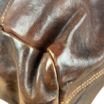 Campomaggi Dark Brown Leather 2 Way Tote