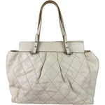 Chanel Beige Quilted Leather Tote 2009