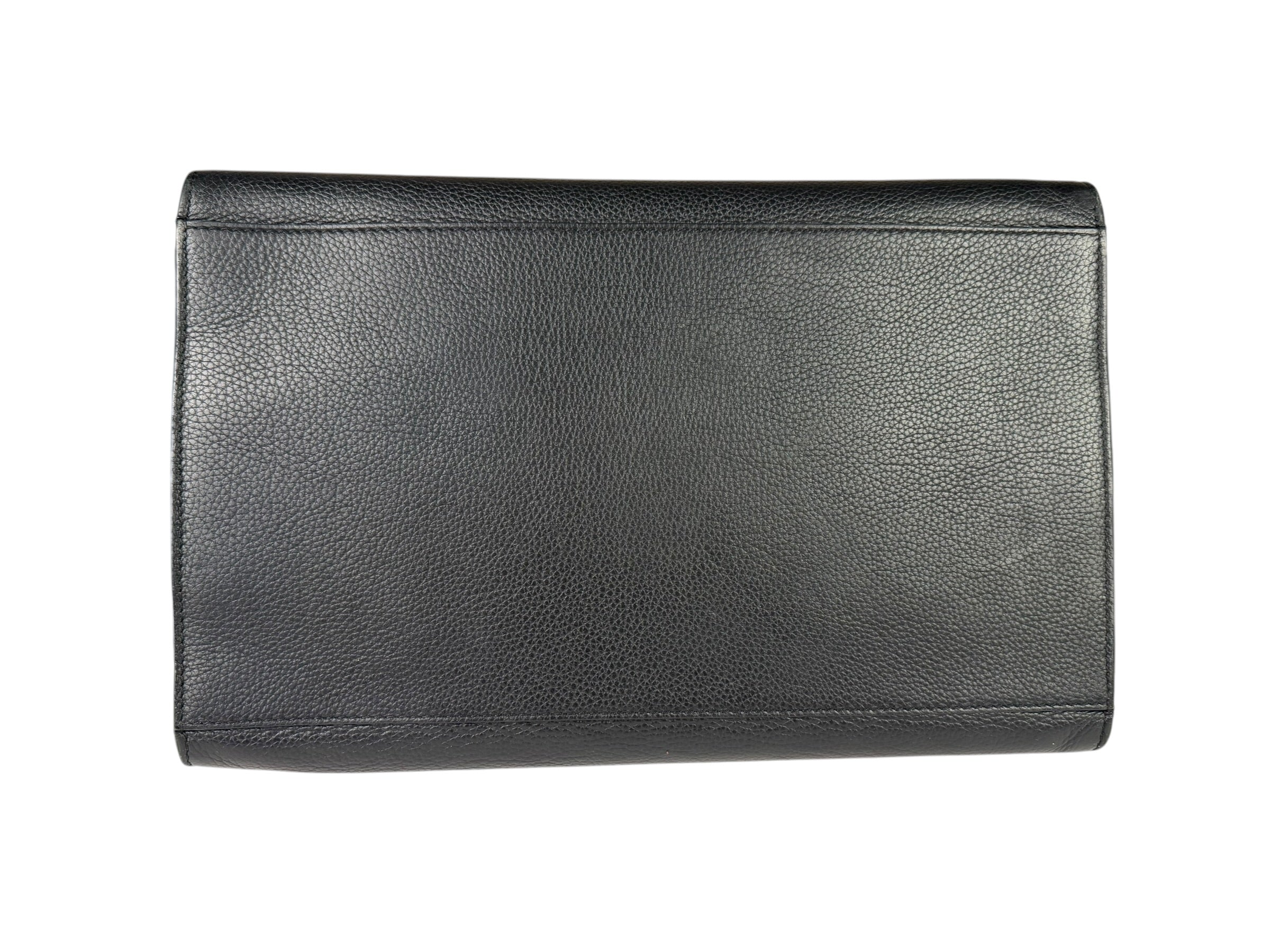 Celine Black Leather/Suede Trapeze Medium Handbag