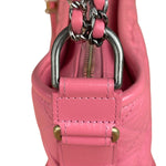 Chanel Pink Quilted Leather Small Gabrielle Hobo Bag 2019