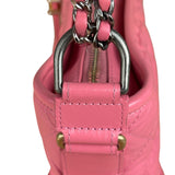 Chanel Pink Quilted Leather Small Gabrielle Hobo Bag 2019