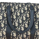Christian Dior Vintage Navy Trotter Boston Bag