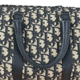 Christian Dior Vintage Navy Trotter Boston Bag