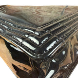 Chanel Black Patent Leather Boy Tote Two-Way Bag 2012