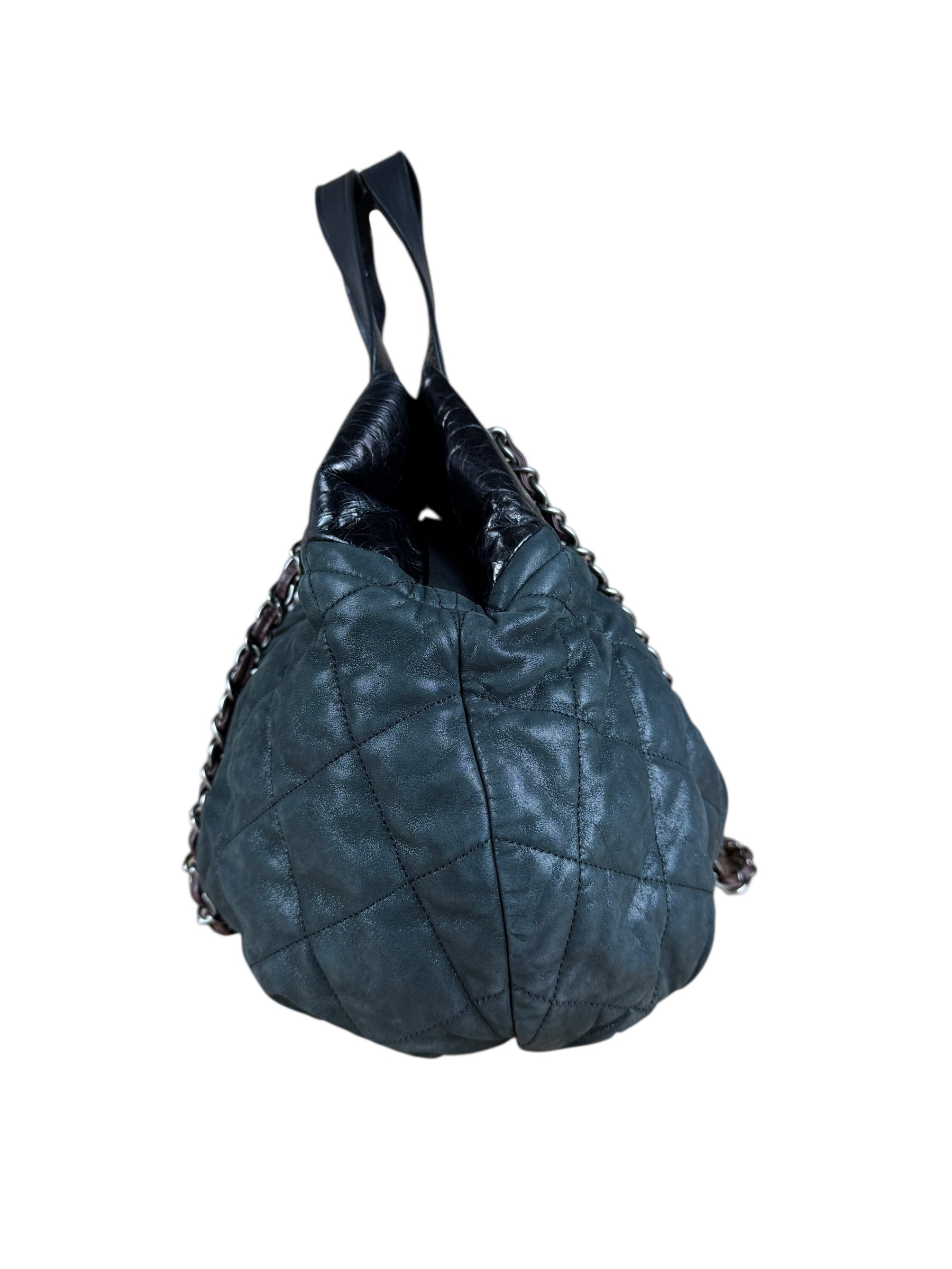 Chanel Matelasse In The Mix Leather Chain Tote '09