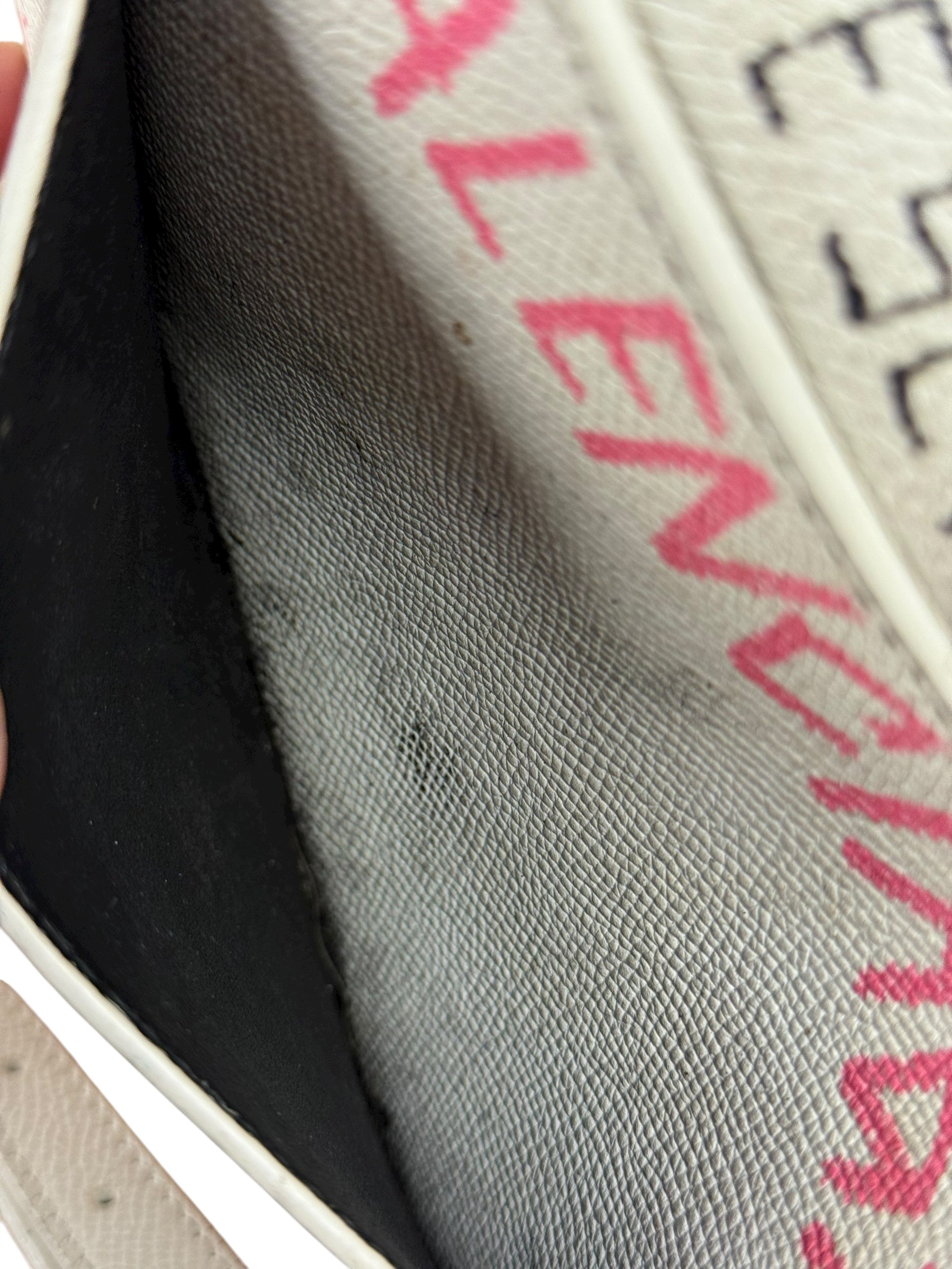 Balenciaga Graffiti Leather Camera Crossbody Bag