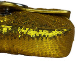 Gucci GG Marmont Gold Sequin Chain Shoulder Bag