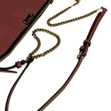 Burberry Pale Orchid Pink Leather Check-Embossed Peyton Crossbody