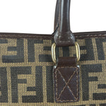Fendi Vintage Zucca Coated FF Monogram Handbag