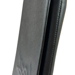 Yves Saint Laurent Black Leather Flap Clutch
