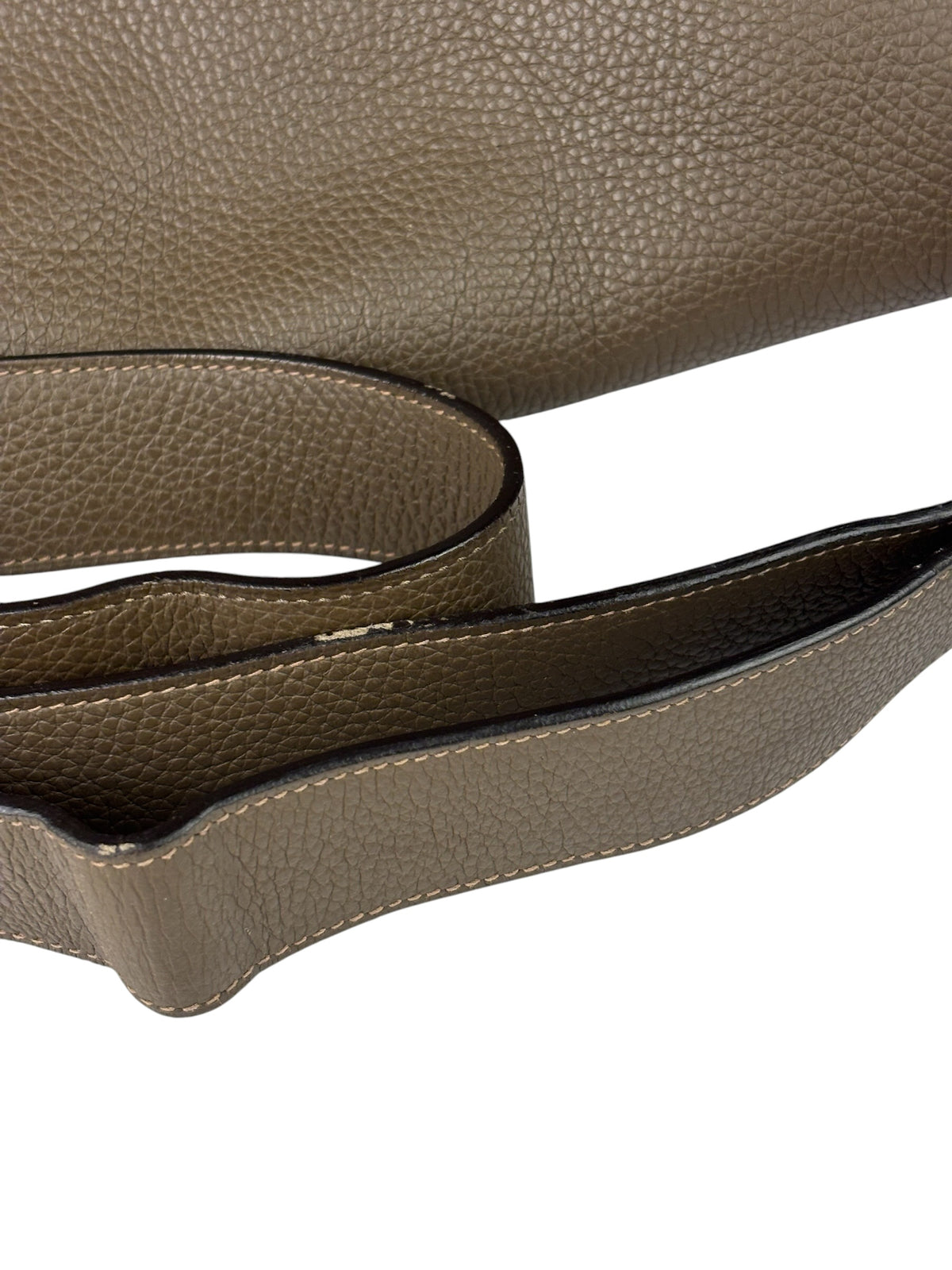 Hermes Brown Leather Sac Alfred Taorillon Clemence 35
