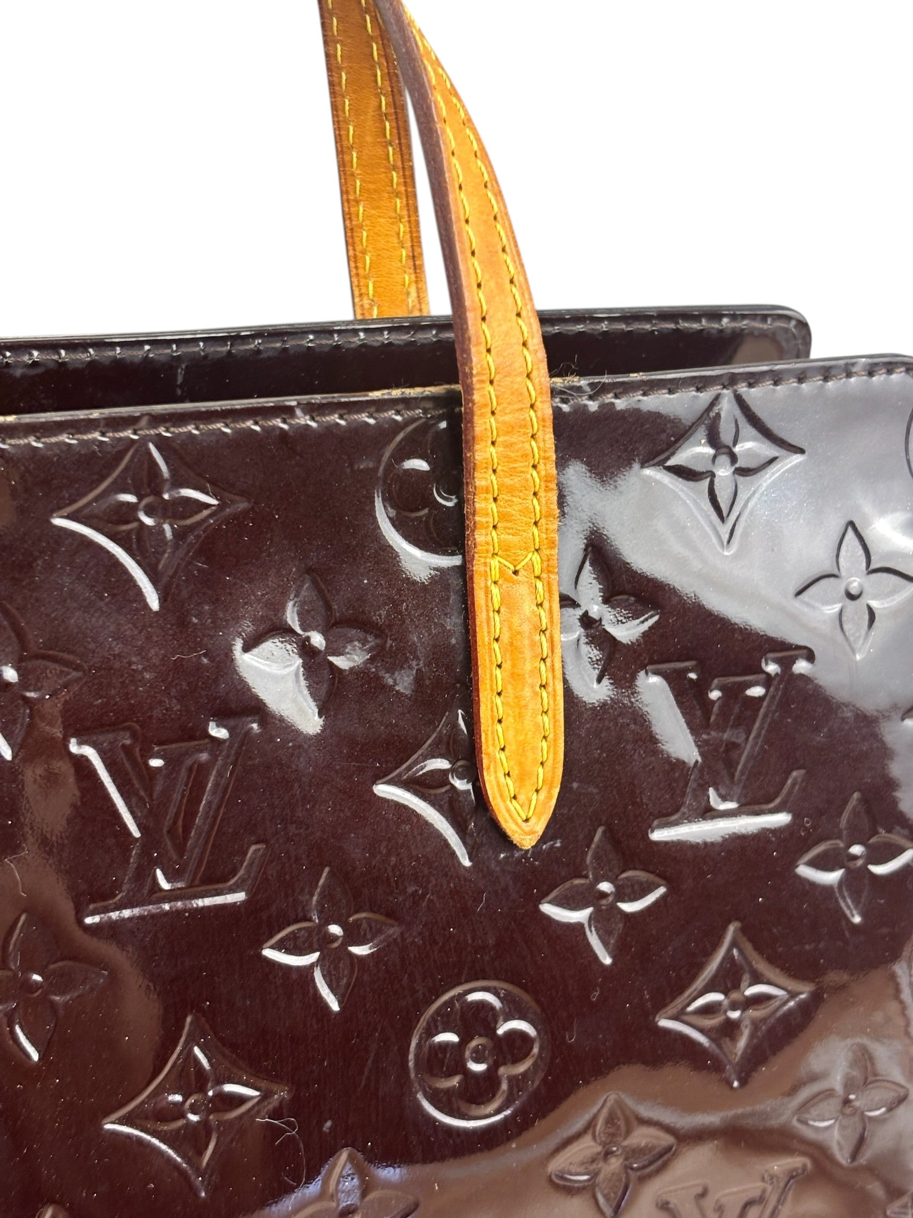 Louis Vuitton Monogram Vernis Catalina Hand Bag BB