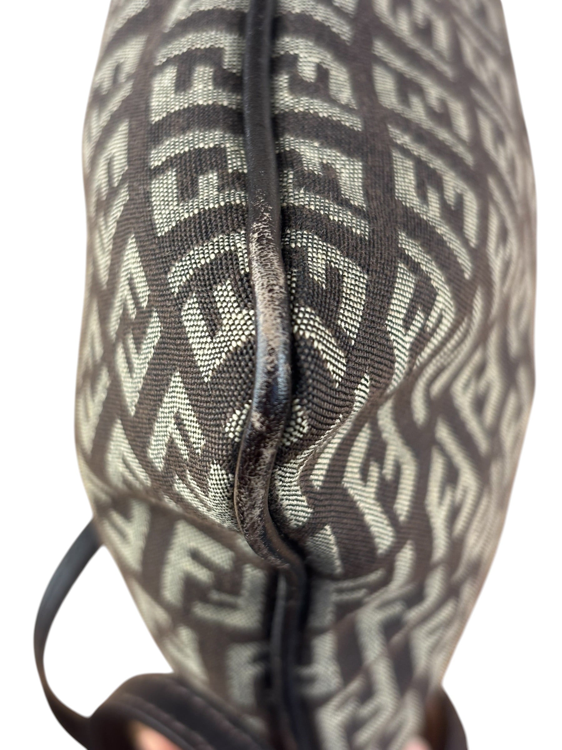 Fendi Vintage Brown Zucca Crossbody