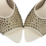 YSL Crystal Blonde Mules 37.5