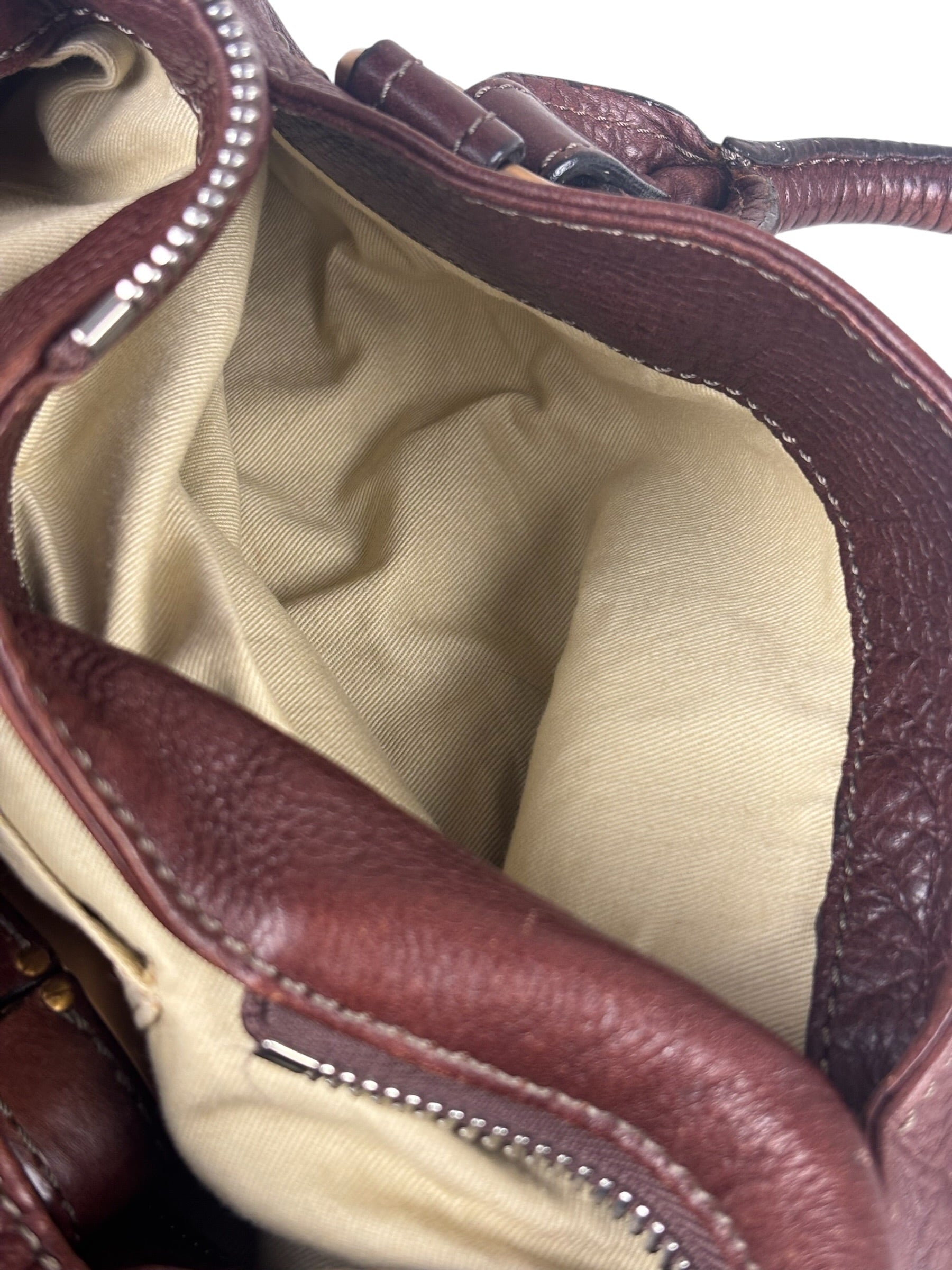 Chloe Paddington Brown Leather Handbag